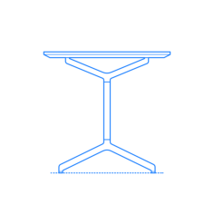 Furniture Dining Tables Pixel Table Square Stencil Svg Vector, Free Vectors File